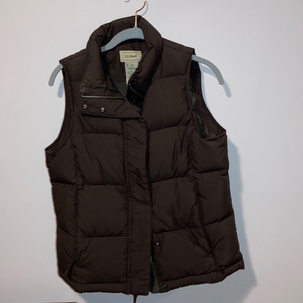 Mocha Brown L.L. Bean Vest
